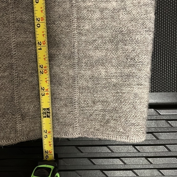 CASUAL CORNER ANNEX vintage wool full zip collared gray cardigan sweater XL - Picture 9 of 12